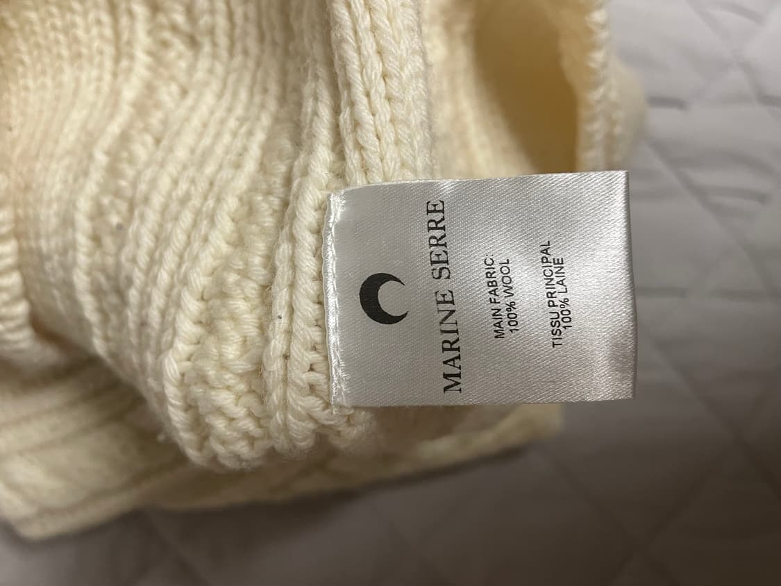 Marine serre 케이블 니트 미니 쇼츠 상품이미지5