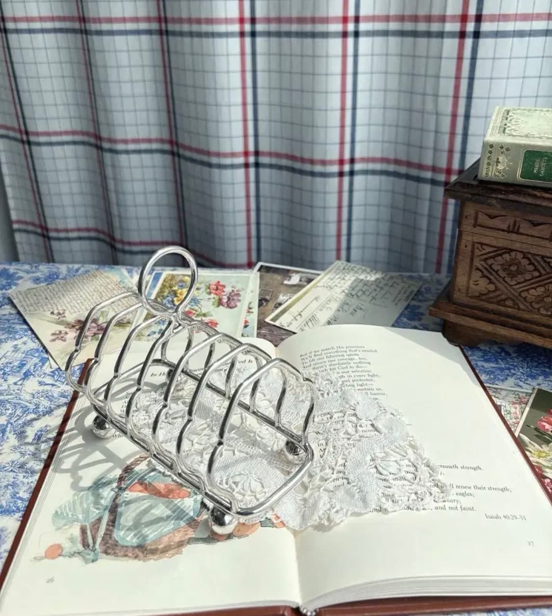 앤틱 실버플레이트 토스트랙 상품이미지1