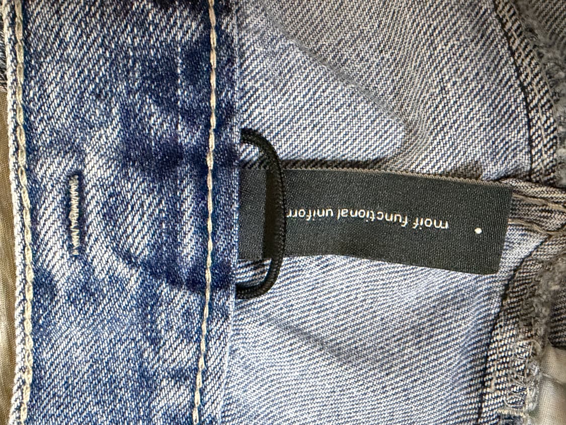 [SS25] WIDE 6P BELTED DENIM PANTS / USED 상품이미지4