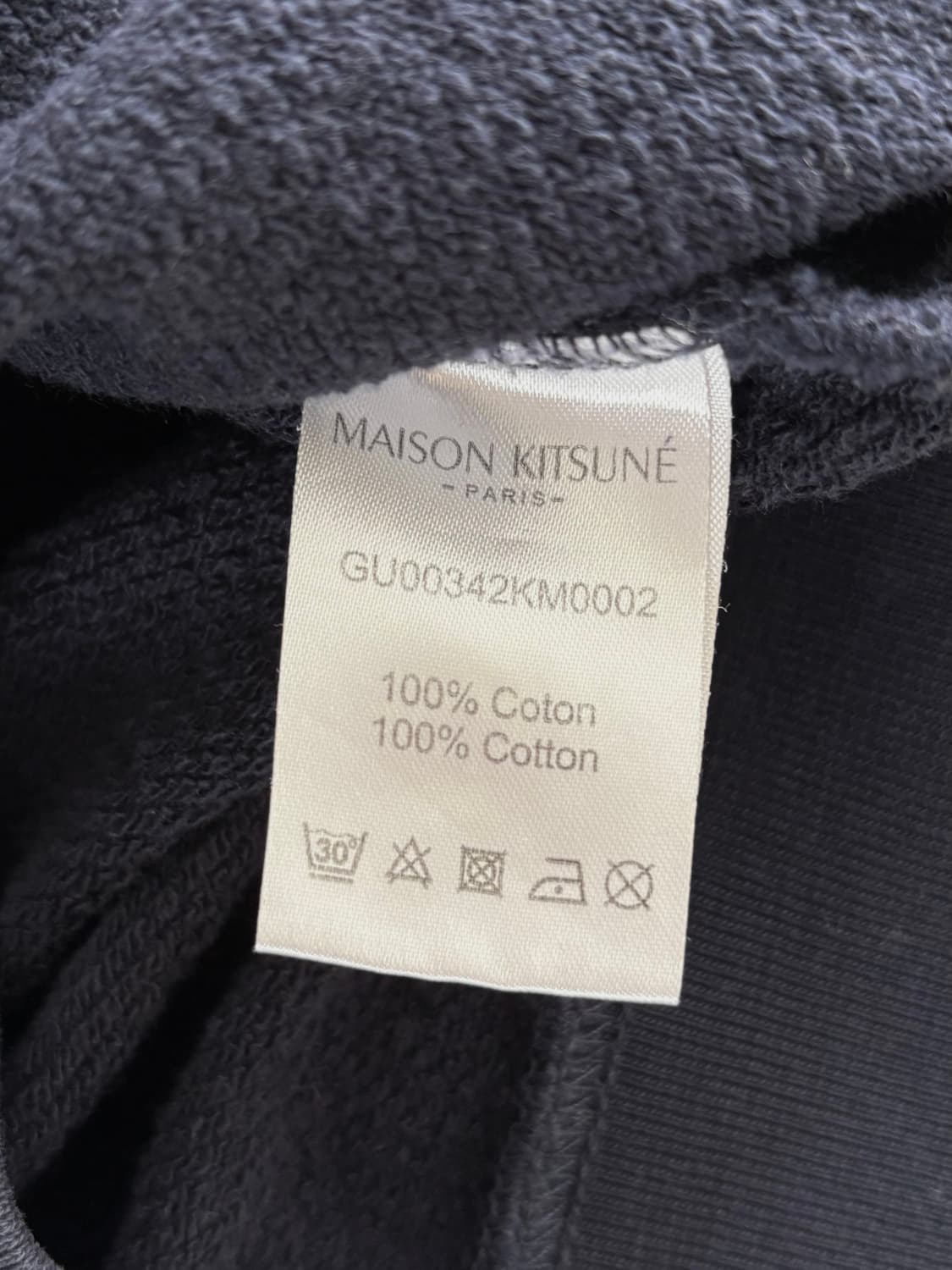 Maison Kitsune 메종키츠네 폭스패치 네이비컬러 맨투맨 상품이미지5