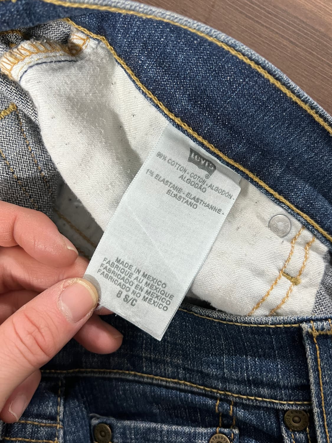 Levis 리바이스 515 진스 부츠컷 나팔핏 데님 팬츠 상품이미지6