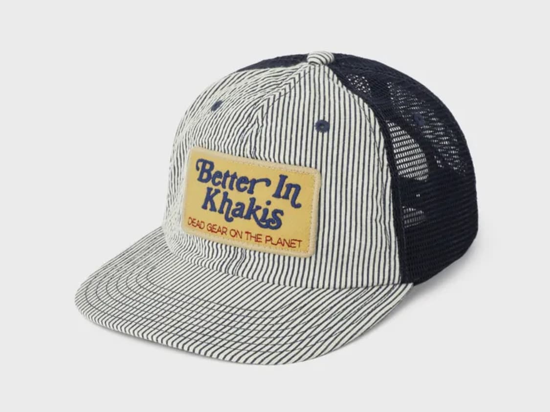 카키스 매쉬캡 네이비 상품이미지1