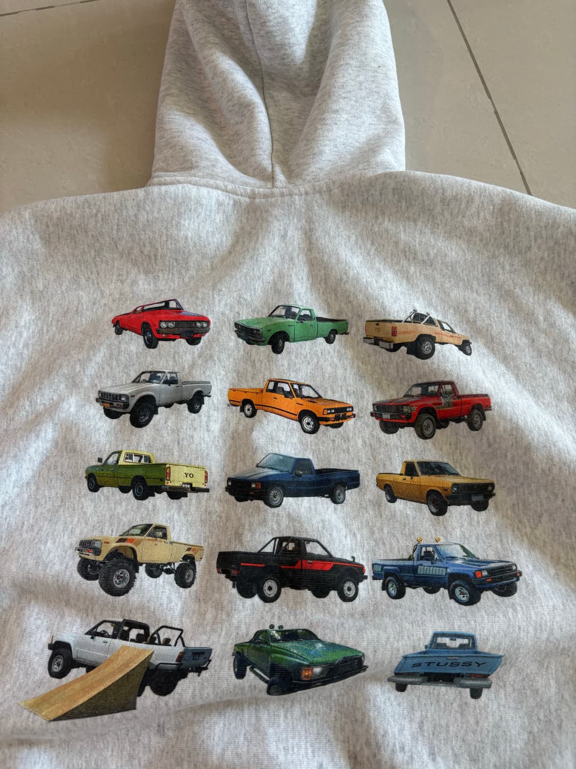 스투시 픽업 후드집업 M 상품이미지1