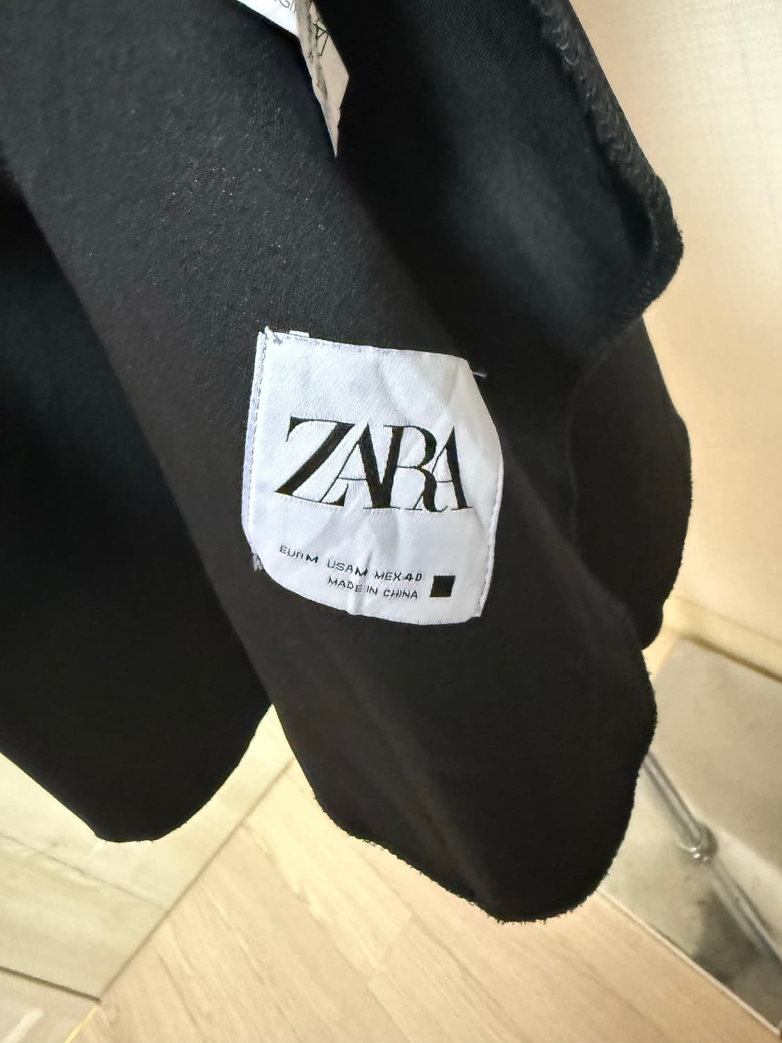 자라 여성자켓 오픈형 스웨이드  상품이미지4