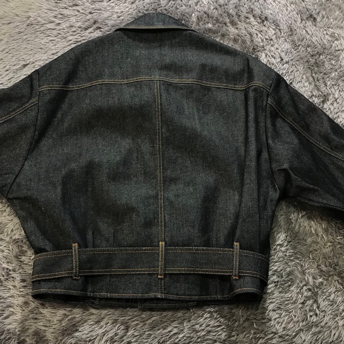 [[M, A급] 메종미네드 인디고 자켓 스트레이드 데님#320 상품이미지5