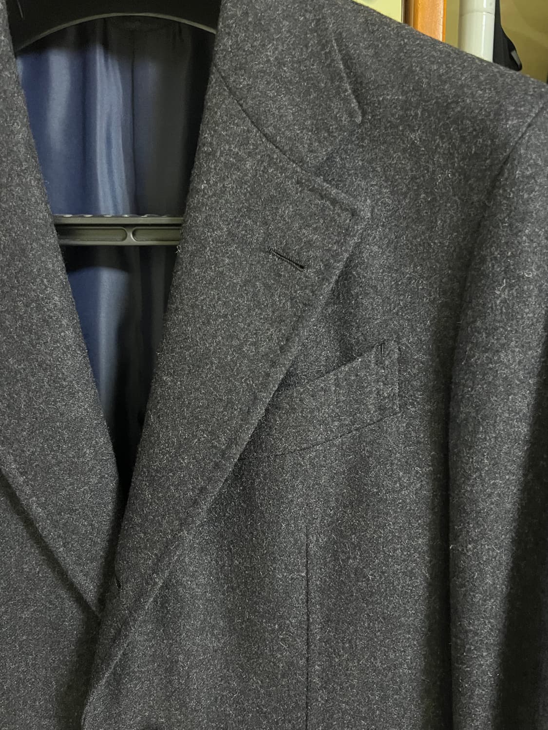 마링앤에반스 플란넬 컬랙션 차콜 비스포크 맞춤 자켓 상품이미지3