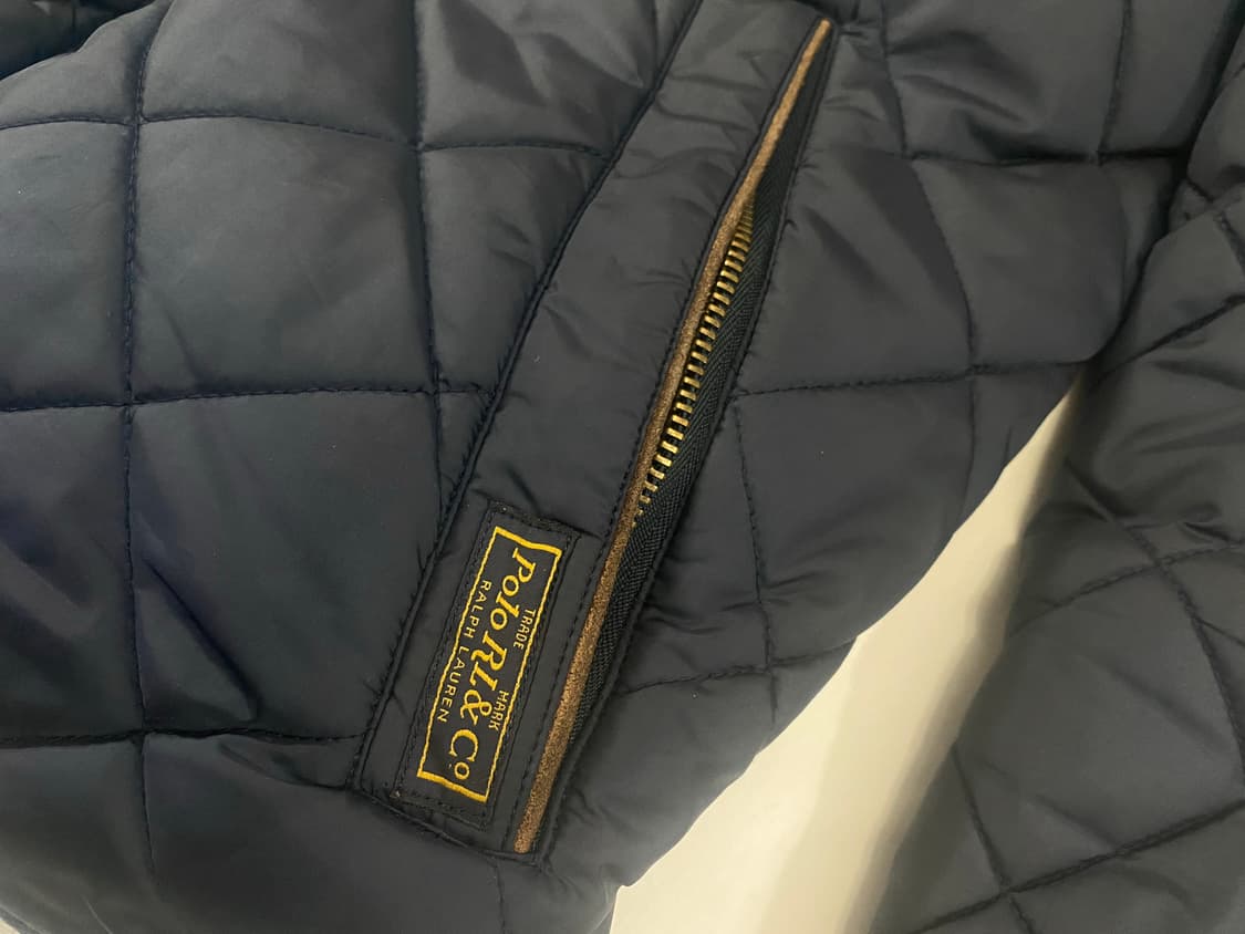 폴로랄프로렌 퀼팅 자켓 네이비 상품이미지7