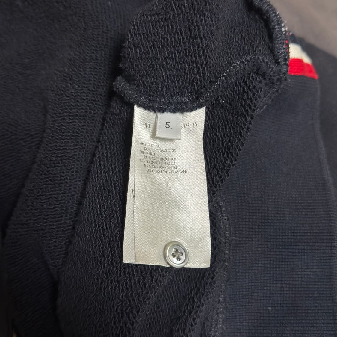 [5사이즈] 톰브라운 백삼선 맨투맨 상품이미지3