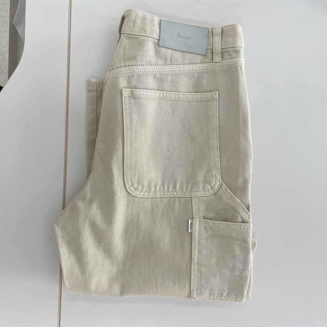 던스트 아이보리 카펜더 데님 팬츠 상품이미지1