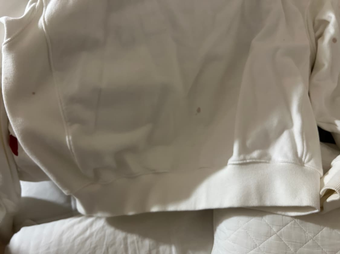 노앙 론리러블리 후드집업 네이비x화이트 상품이미지3