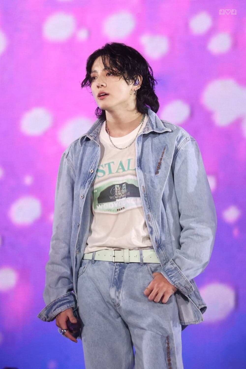 [Y/Project] 핀치드 로고 데님 (bts 정국 바지) 상품이미지2