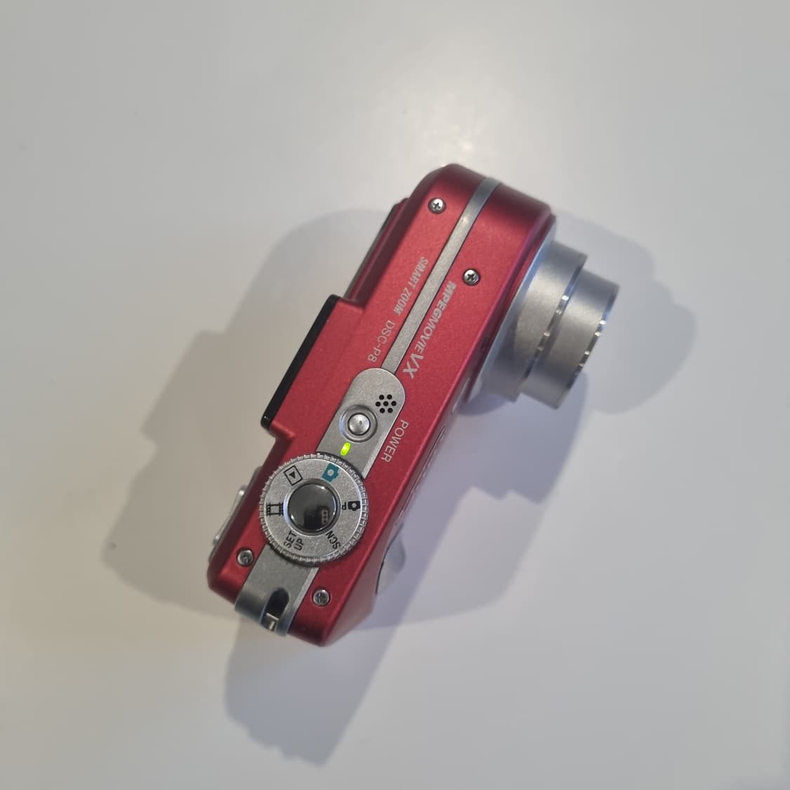 일본 소니 빨강 디카 사이버샷 빈티지카메라 작동ok 레트로 똑딱이 상품이미지2
