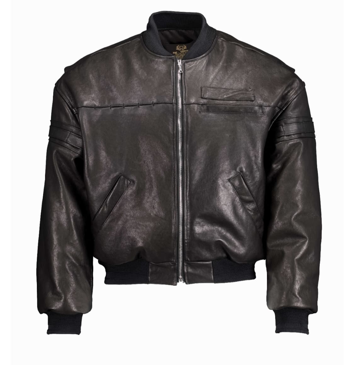 (구매)포그서비스 시스템 이태리 램스킨 레더 봄버 1 상품이미지1