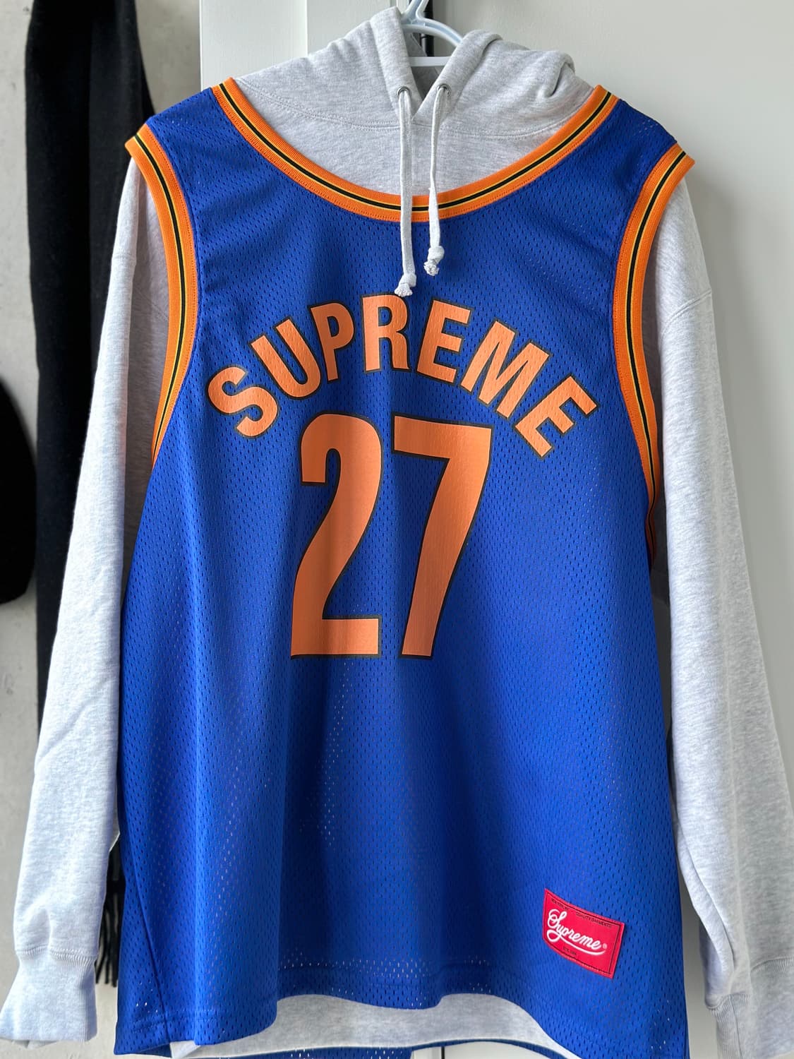 - [L] 슈프림 21SS 농구 져지 후드티 상품이미지1