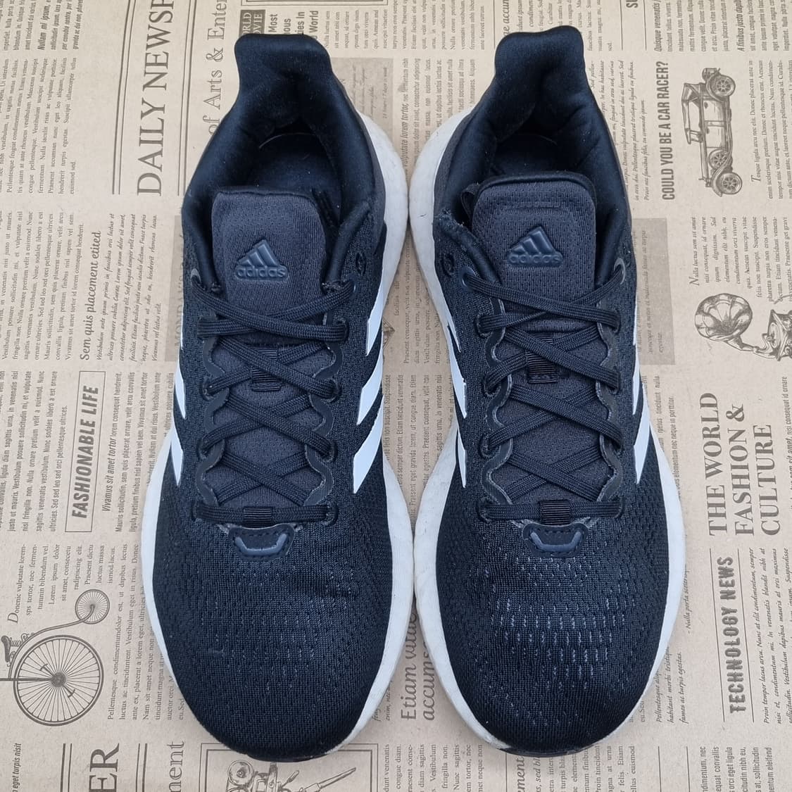 아디다스 퓨어부스트21 검흰 운동화255 상품이미지2