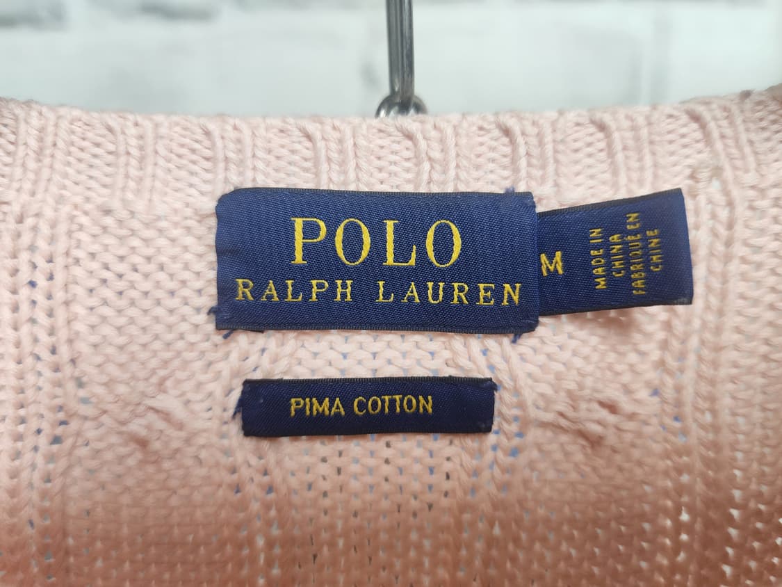 폴로랄프로렌 여성니트 M 피마코튼 꽈베기 케이블니트  WM12 상품이미지3