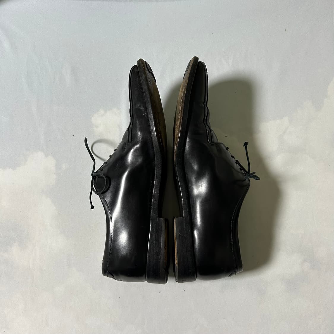 Prada semi square toe derby shoes 상품이미지3