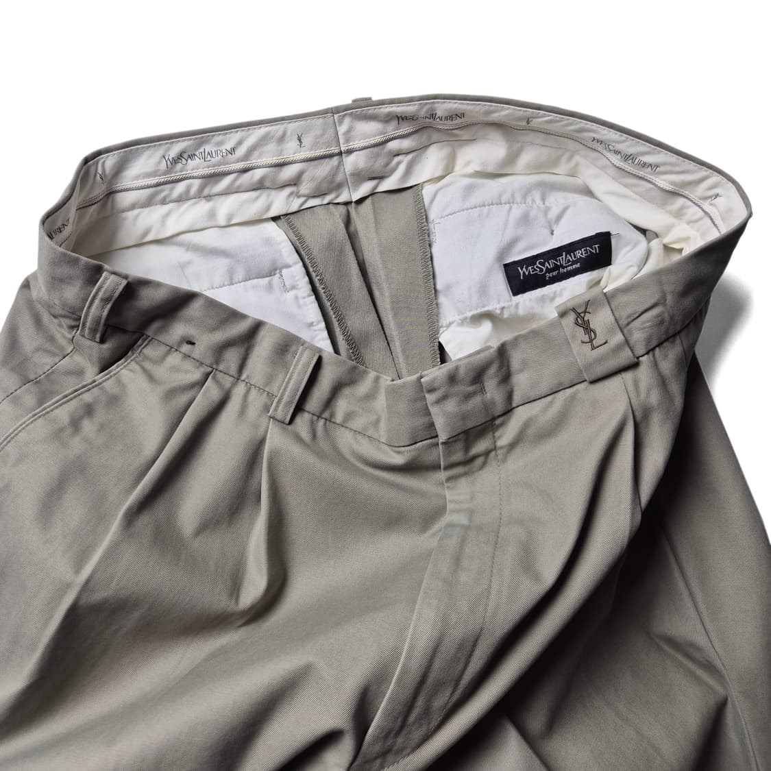 [34] 입생로랑 투턱 치노팬츠 상품이미지1