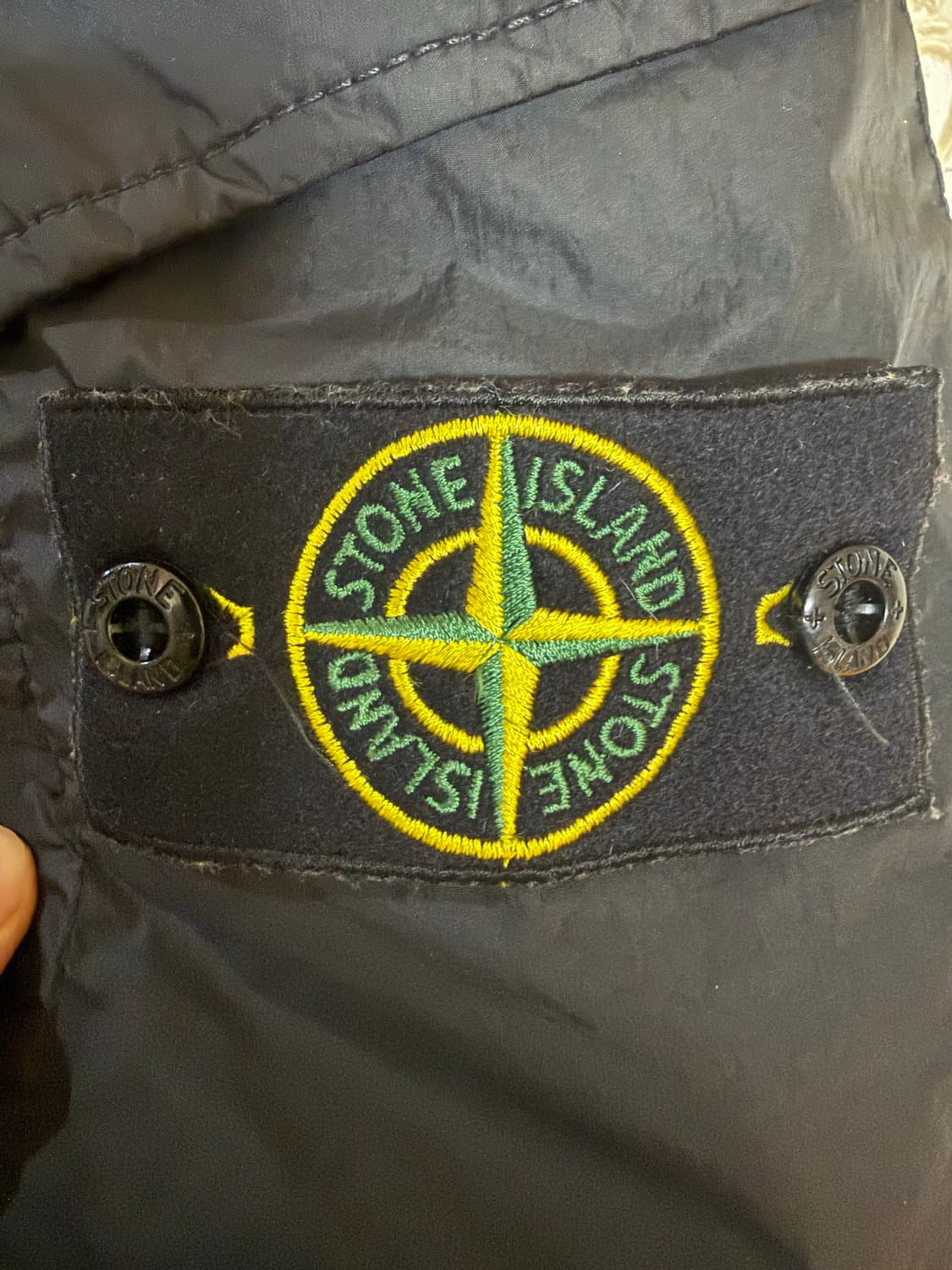 22fw 스톤아일랜드 크링클랩스 패딩 블랙 L 상품이미지5