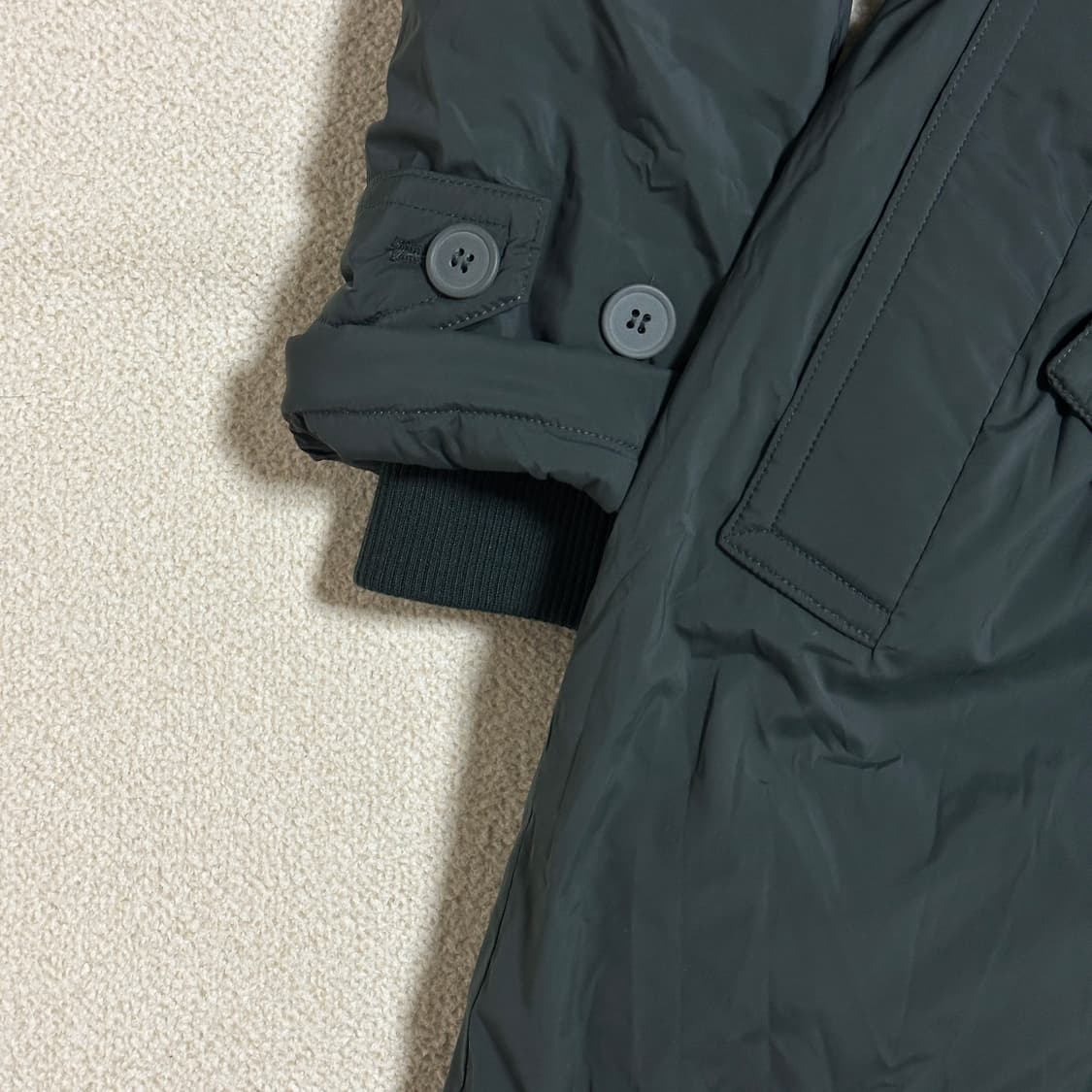 보니스팍스 토끼털 벨티드 구스다운 패딩점퍼 상품이미지4