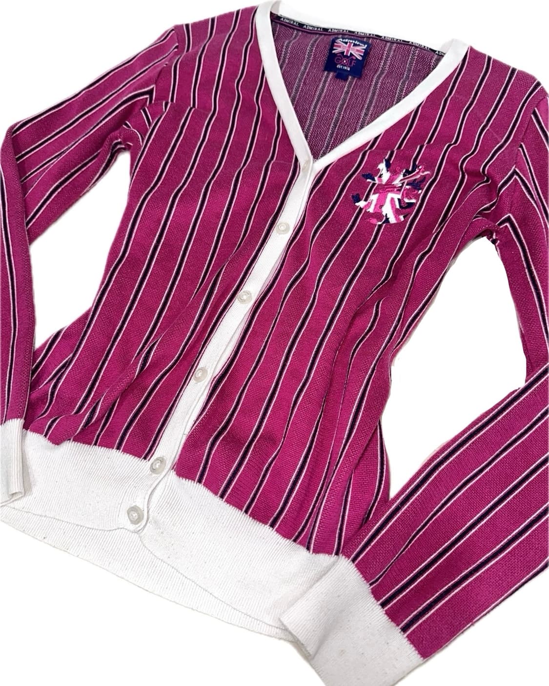 유니온잭 펑크 갸루 가디건 상품이미지1