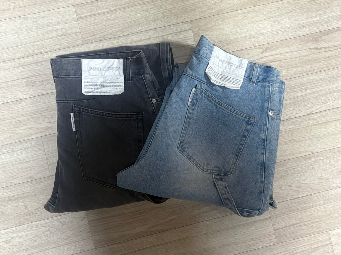 언어펙티드 카펜더 데님 2종 일괄 상품이미지1