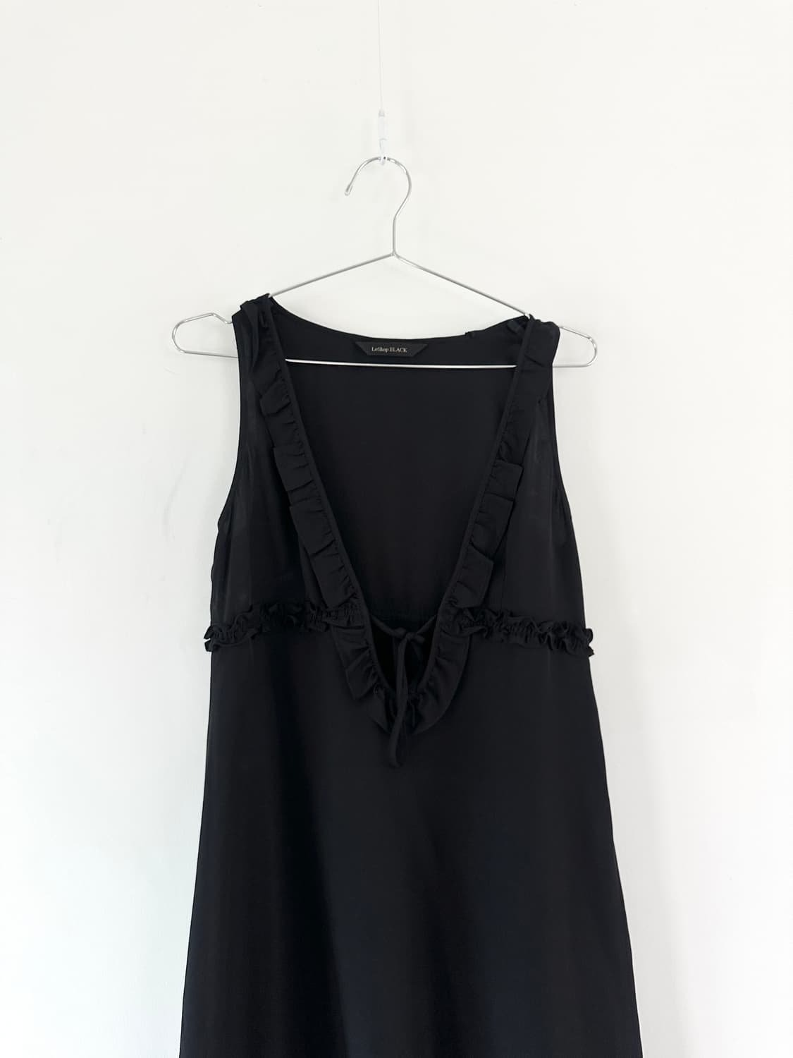 Chest open strape blouse 상품이미지2