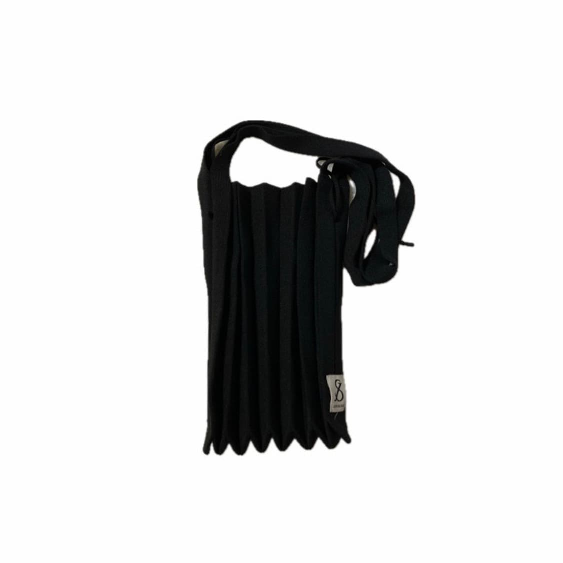 조셉앤스테이시 플리츠 니트백 가방 블랙 상품이미지1