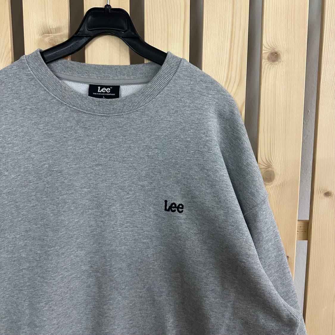 (L) 리 Lee 맨투맨 그레이 상품이미지3