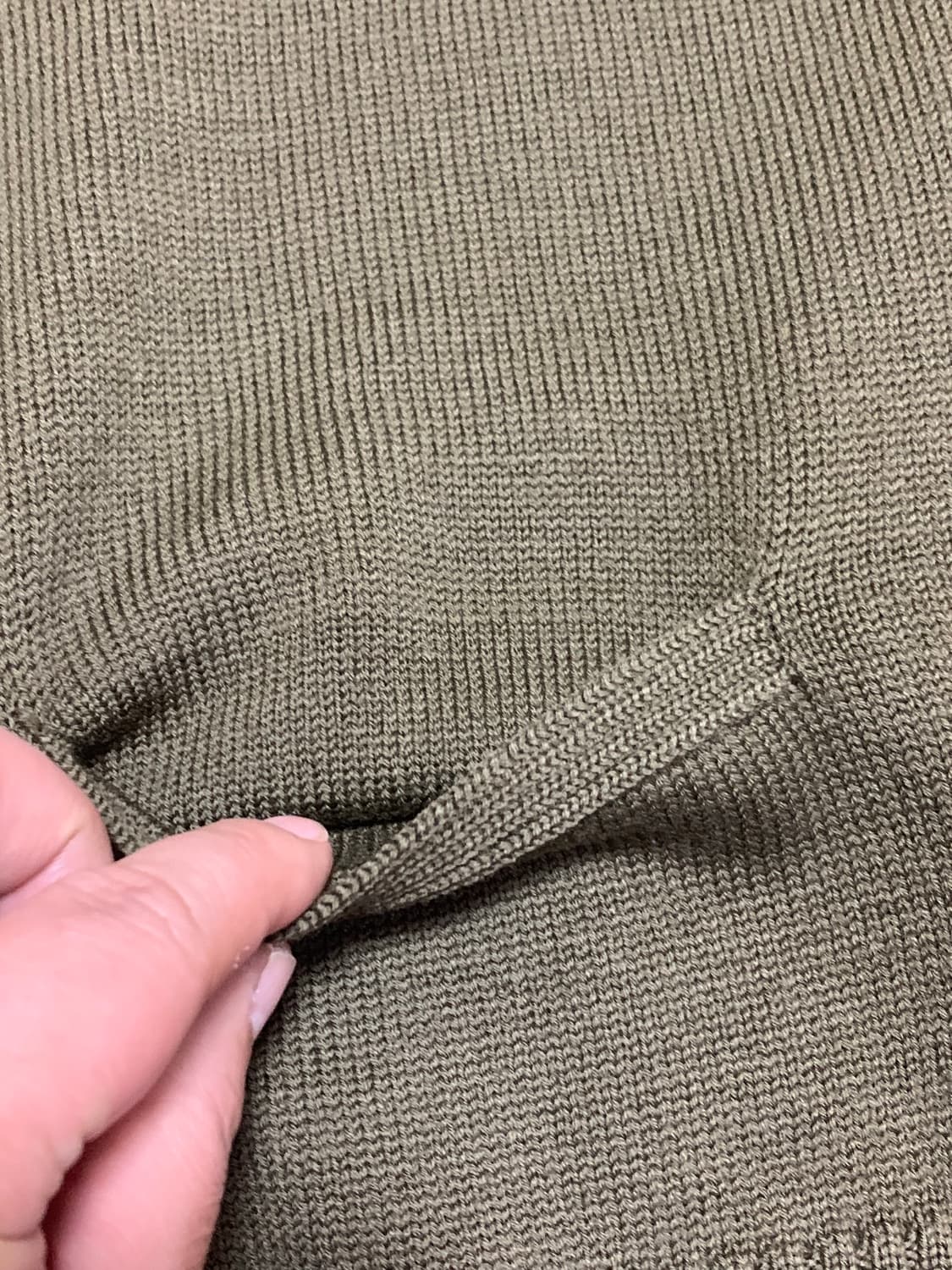 PRADA 00'S 프라다 카디건(헤비 울)48 사이즈 상품이미지4