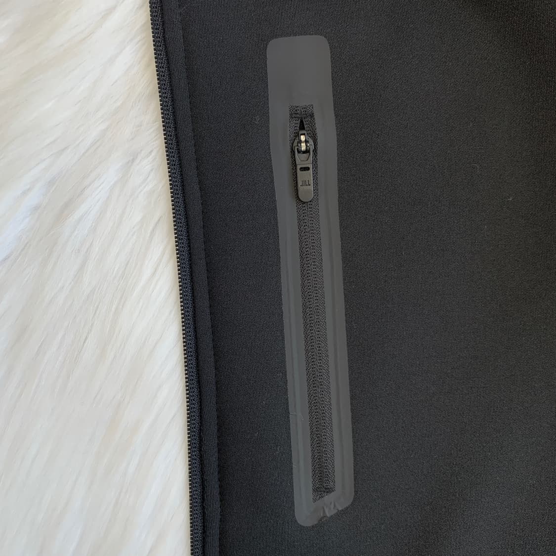 질스튜어트 스포츠 블랙 후드 집업 재킷 1838 상품이미지4