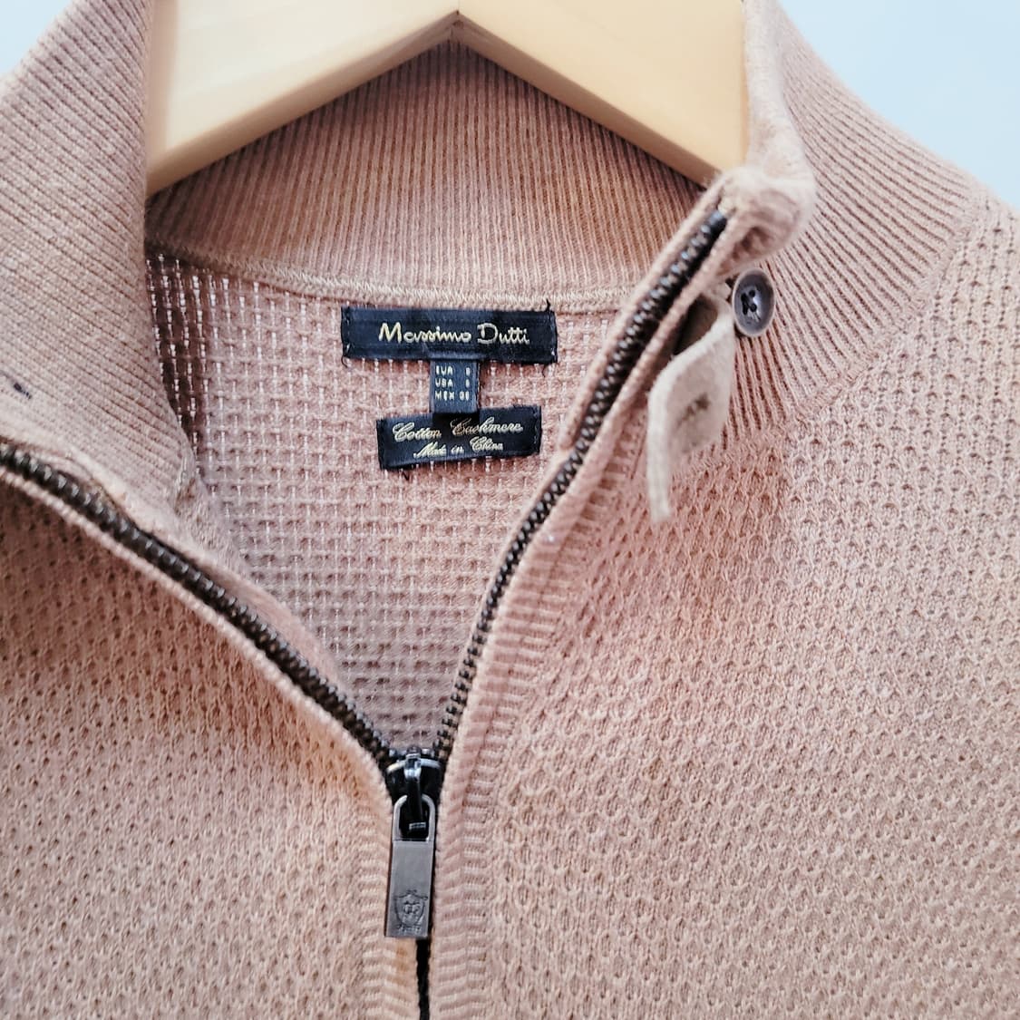 S) 마시모두띠 반집업 니트티  상품이미지5