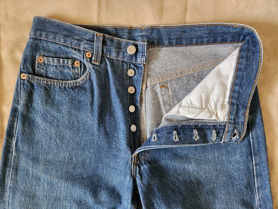 90s 빈티지 Levi's 리바이스 501 USA  W31 상품이미지7
