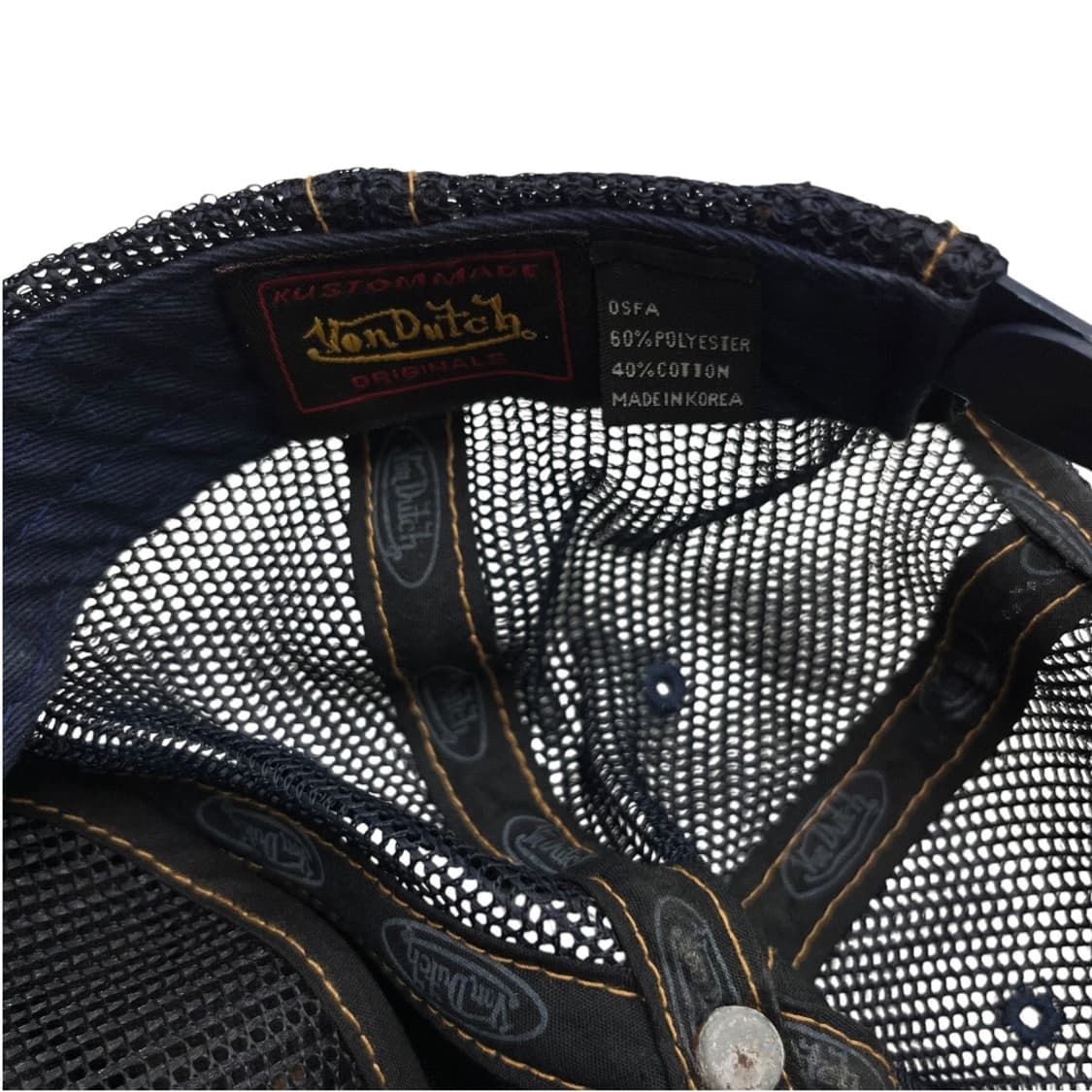 본더치 y2k 코듀로이 브라운 볼캡 상품이미지9