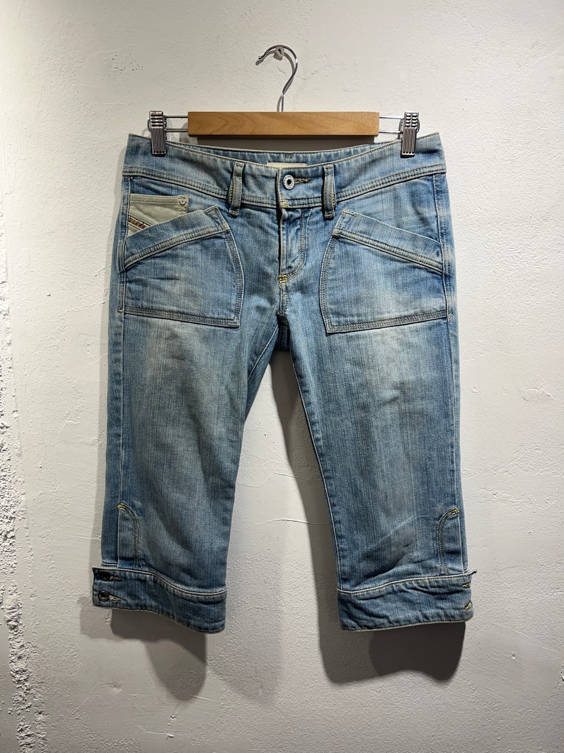 디젤 웨스턴 카프리 팬츠 상품이미지1