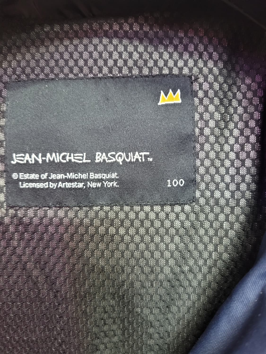 BASQUIAT 바스키아 네이비 롱 패딩 오리털 퍼 분리형 상품이미지5