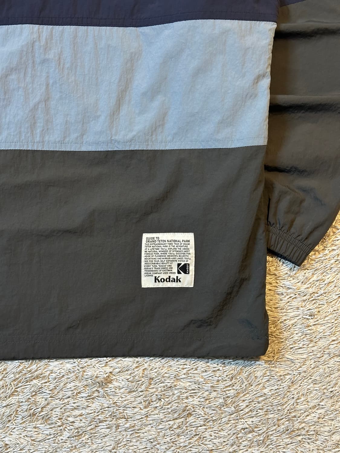 코닥 KODAK 씨너리 컬러블록 아노락 자켓 상품이미지4