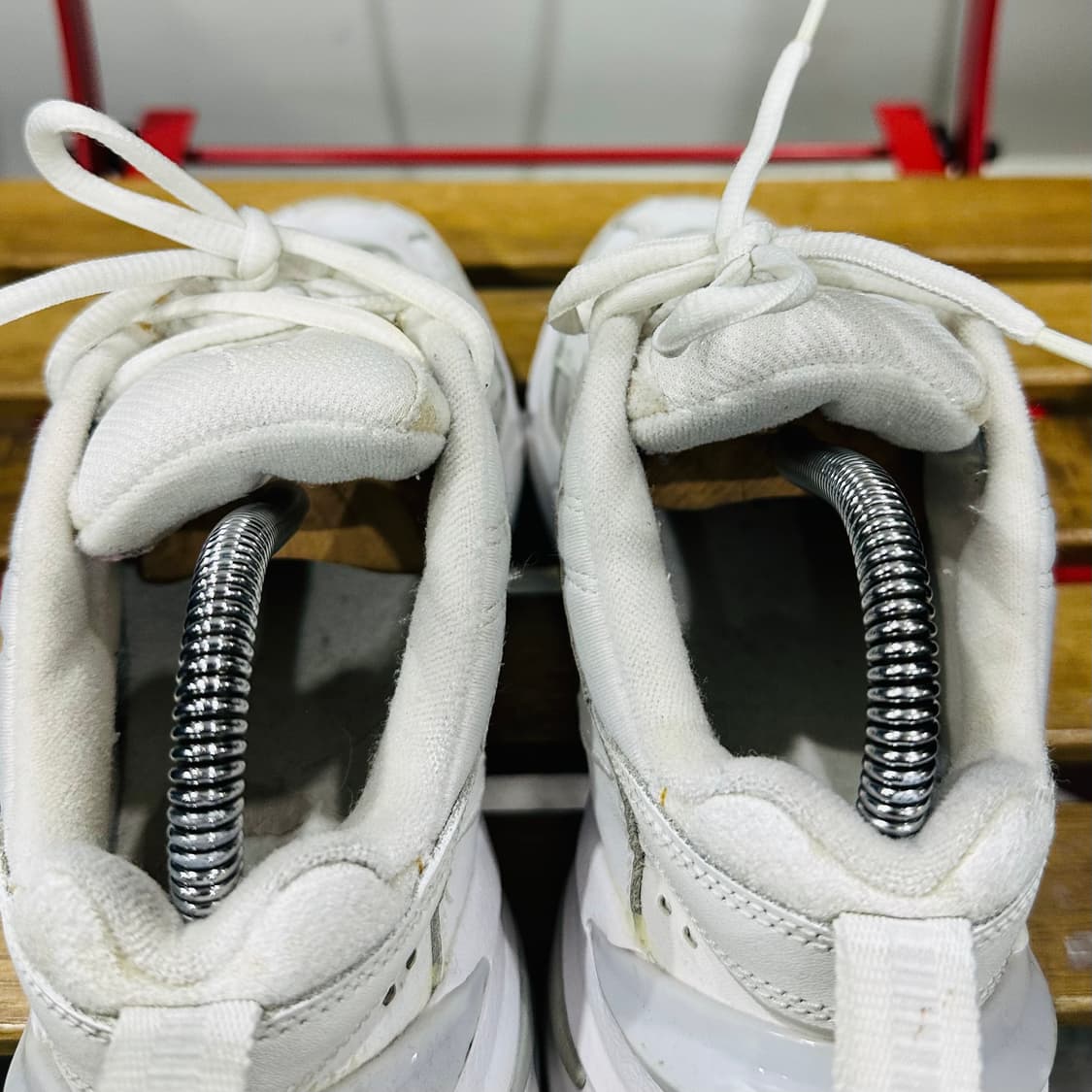 230) 나이키 운동화 여성 여자 신발 M2K 런 화이트 상품이미지5