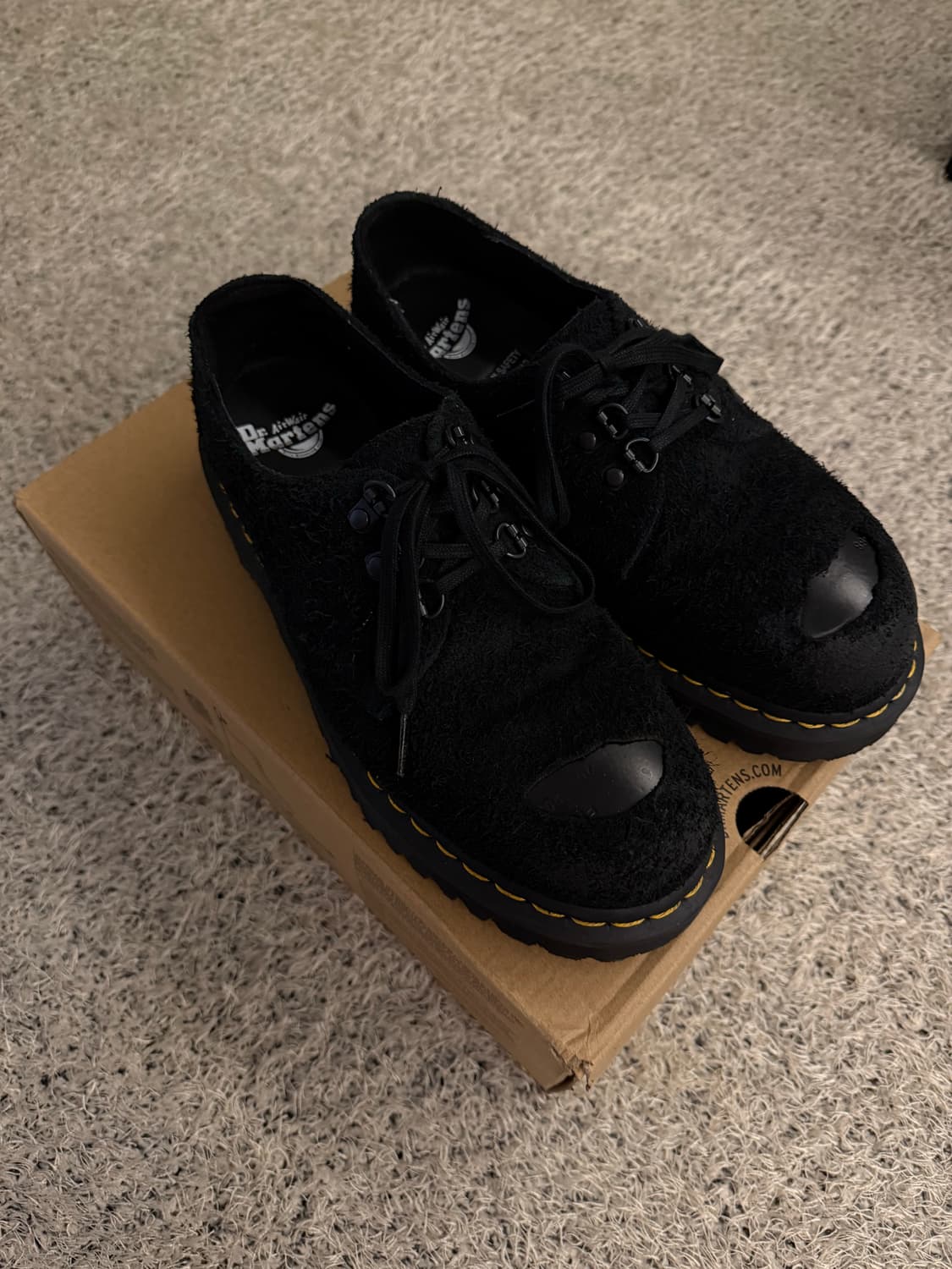 닥터마틴 1461ST 스틸토 스웨이드 260 상품이미지5