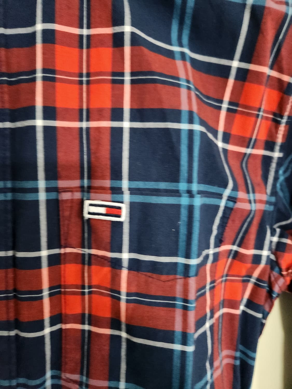 타미진 체크 남방 S 상품이미지3