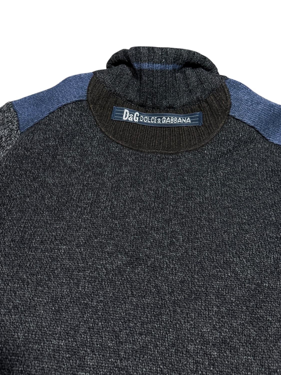 Dolce & Gabbana 돌채앤가바나 컬러블록 니트 집업 상품이미지3