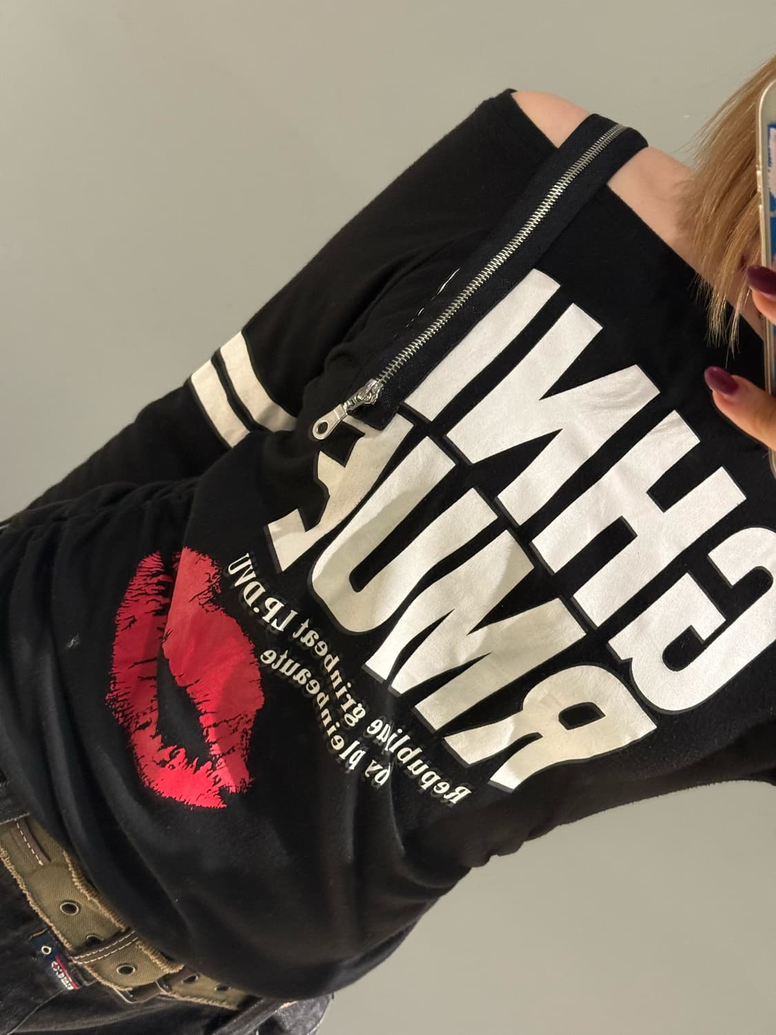 off-shoulder shirring long sleeve 상품이미지3