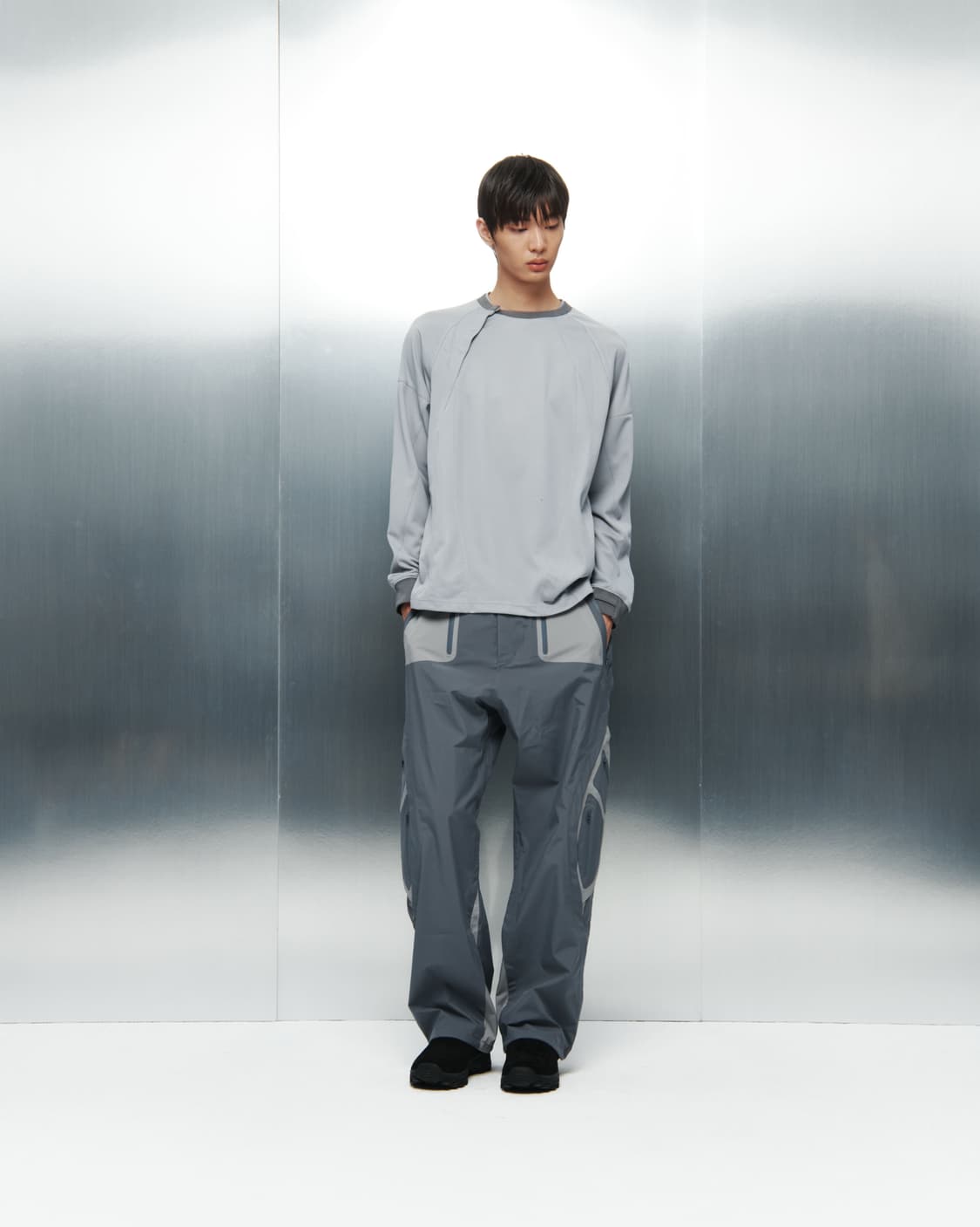 PLACKET LONG SLEEVES [GREY] 상품이미지5