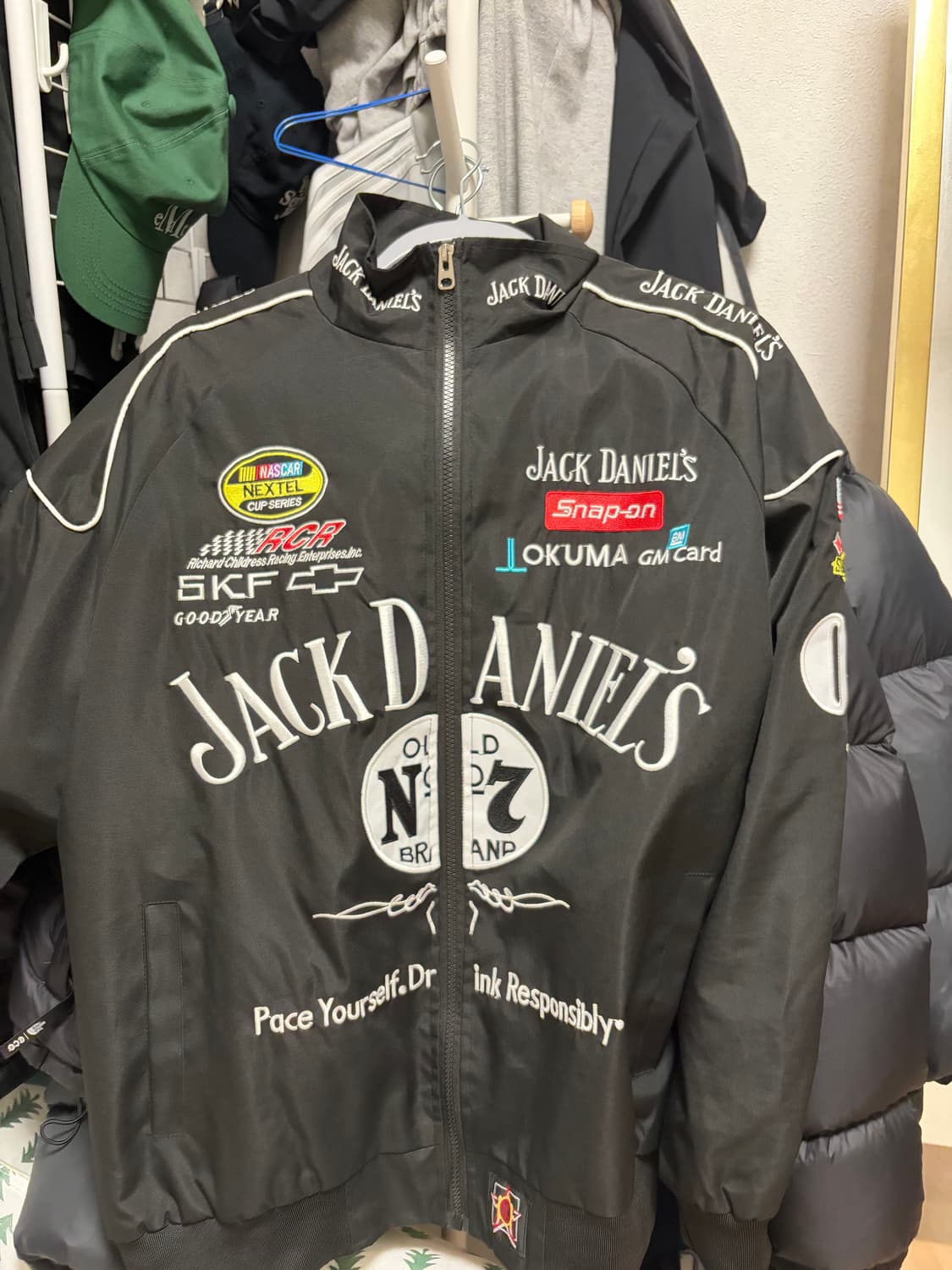 잭 다니엘 레이싱 바람막이 상품이미지1