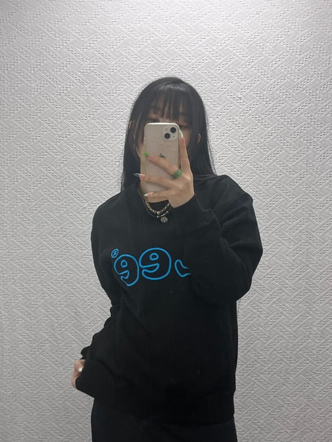 LEE 올드스쿨 키치 빅로고 맨투맨 스웻셔츠 M C08908 상품이미지2