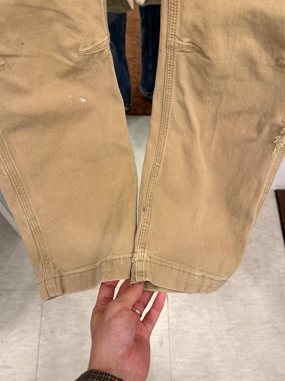 Carhartt 칼하트 디스트로이드 빈티지 워크 팬츠 (34inch) 상품이미지4