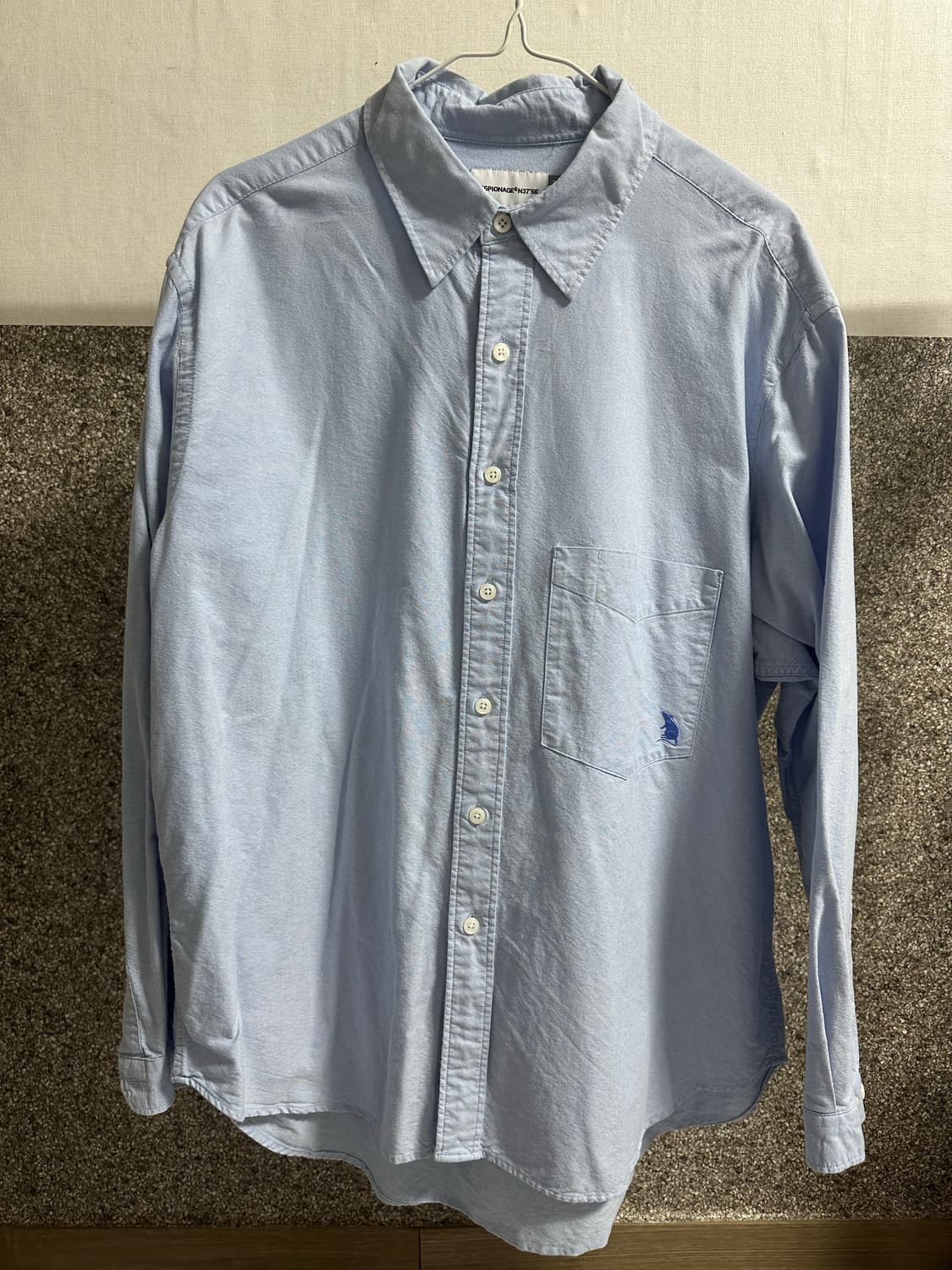 Oxford Over Shirt Blue 상품이미지1