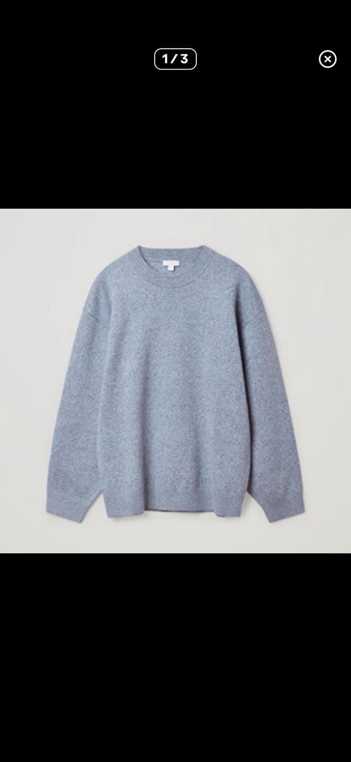 cos 코스 니트 새상품급 XL 상품이미지2