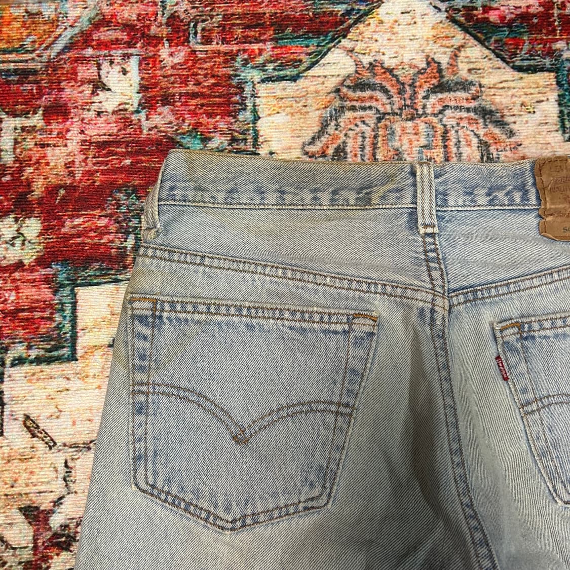 [33X34] 90s made in usa 리바이스 501 부츠컷 커스텀 상품이미지6