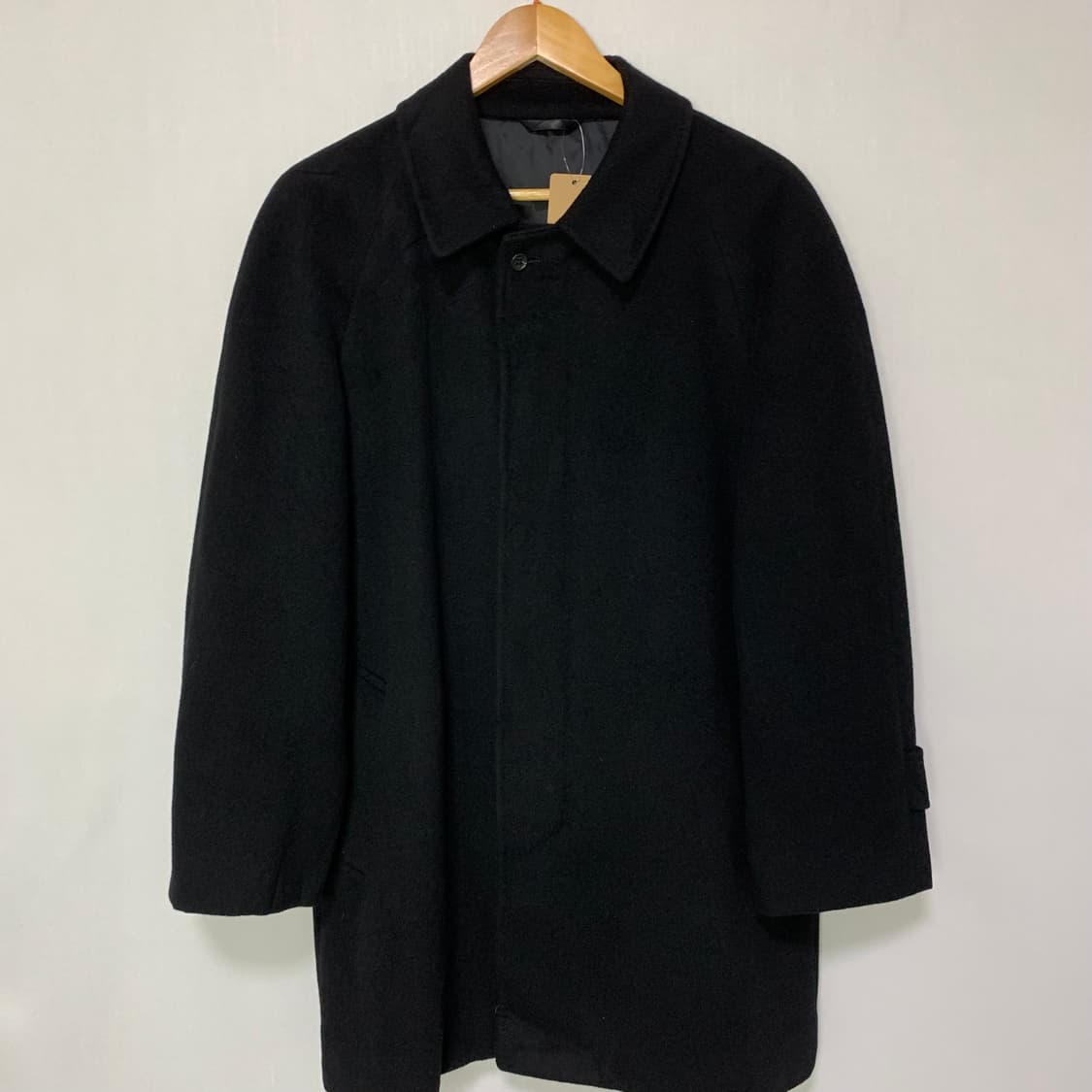 빈티지 캐시미어 100% 하프코트 남녀공용 빈티지 s 상품이미지3